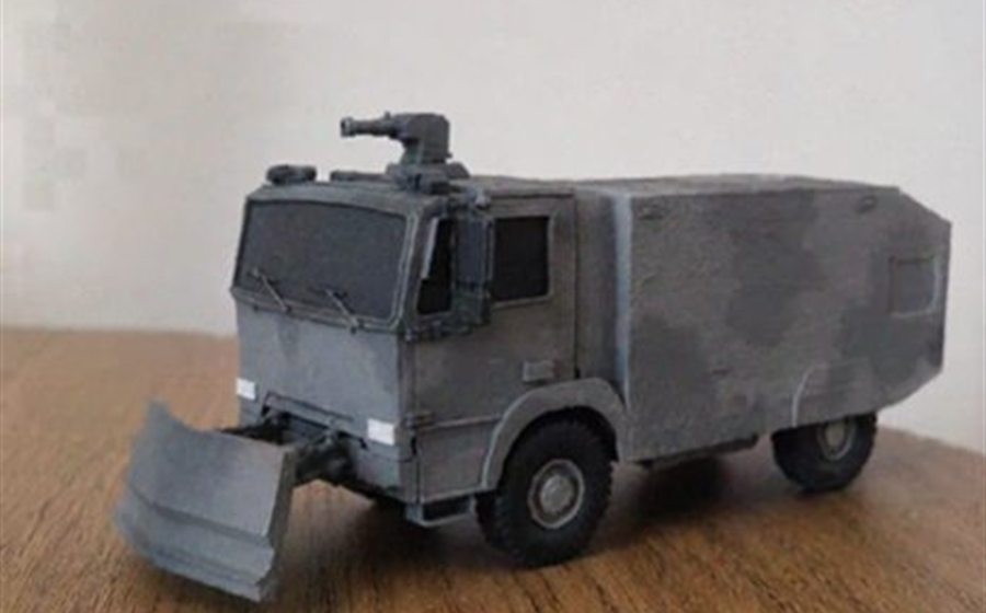 3D baskı ile üretilmiş prototip model örneği
